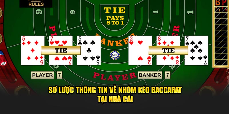 Sơ lược thông tin về nhóm kéo baccarat tại nhà cái