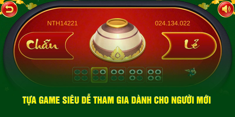 Tựa game siêu dễ tham gia dành cho người mới